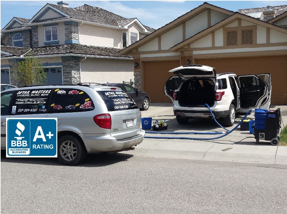 Shows where most service is performed like in our customer's driveway.